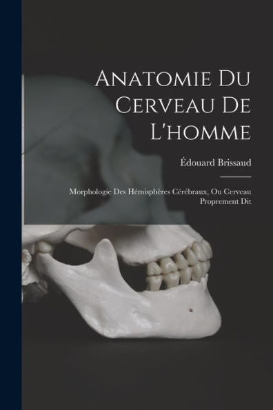 Anatomie Du Cerveau De L'Homme: Morphologie Des Hémisphères Cérébraux, Ou Cerveau Proprement Dit (French Edition)