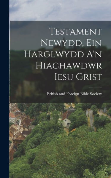 Testament Newydd, Ein Harglwydd A'N Hiachawdwr Iesu Grist (Welsh Edition)