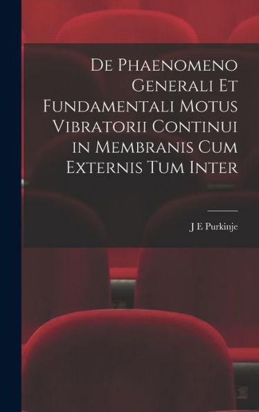 De Phaenomeno Generali Et Fundamentali Motus Vibratorii Continui In Membranis Cum Externis Tum Inter