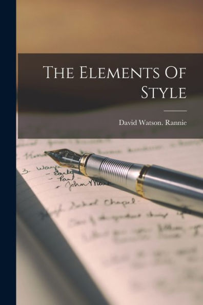 The Elements Of Style