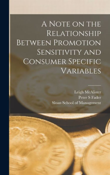 A Note On The Relationship Between Promotion Sensitivity And Consumer Specific Variables