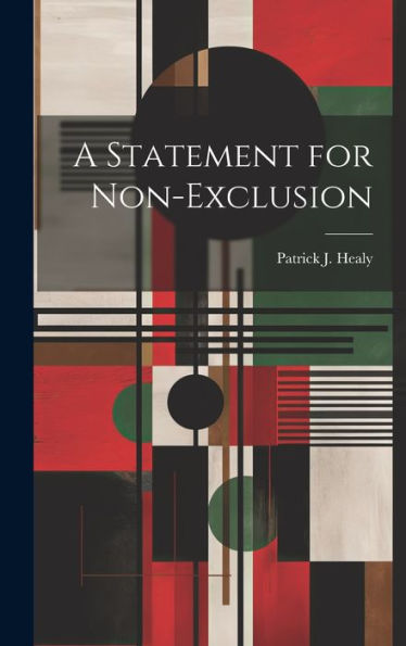 A Statement For Non-Exclusion