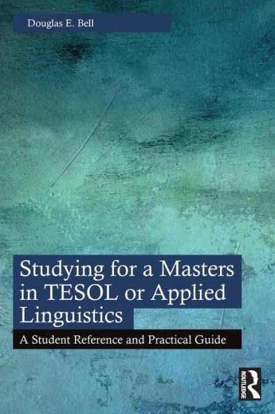 Studying For A Masters In Tesol Or Applied Linguistics