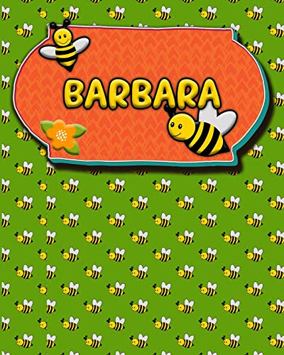 Handwriting Practice 120 Page Honey Bee Book Barbara: Primary Grades Handwriting Book K-2