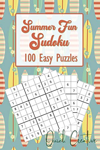 Summer Fun Sudoku 100 Easy Puzzl