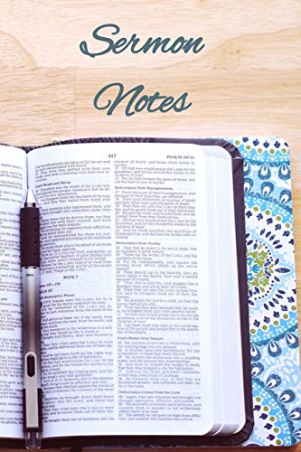 Sermon Notes - 9781070787862