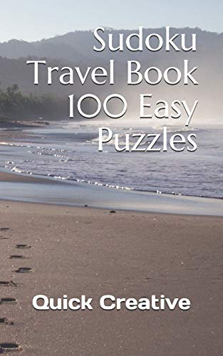 Sudoku Travel Book 100 Easy Puzzles: Pocket Size For On The Go Sudoku Fun! (Easy Series)
