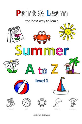 Paint & Learn: Summer A To Z (Level 1)