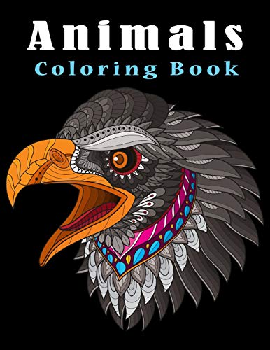 Animals Coloring Book: Detailed Coloring Book Teenagers Tweens Older Kids Boys & Girls (Detail Coloring Book)