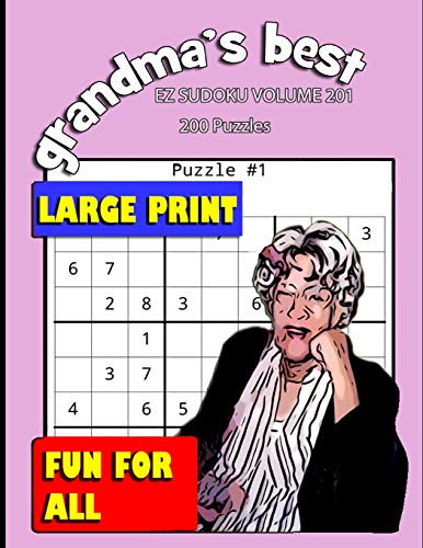 Grandma's Best Ez Sudoku: Volume 201
