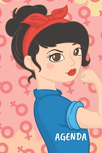 Agenda: Tema Feminista Mujer Agenda Mensual Y Semanal + Organizador I A±O Escolar Agosto 2019 A Julio 2020 6 X 9 In (Spanish Edition)