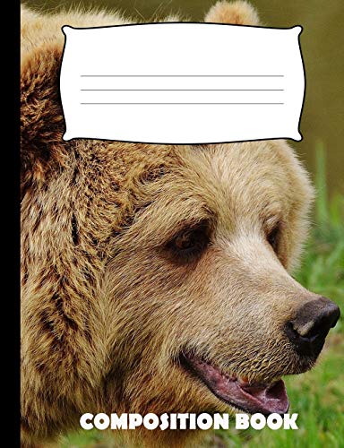 Composition Book: Bear Composition Notebook Wide Ruled - 9781073003648