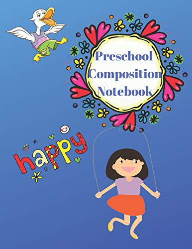 Preschool Composition Notebook: Practice Book For K-2