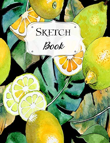 Sketch Book: Lemon | Sketchbook | Scetchpad For Drawing Or Doodling | Notebook Pad For Creative Artists | #5