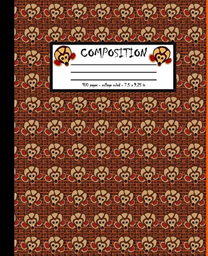 Composition: 100 Pages College Ruled 7.5 X 9.25 In - 9781073580705