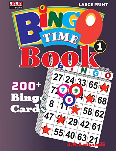 Bingo Time Book, Vol.1 (200+ Large Print Bingo Cards: 4 Cards On Each Sheet.)