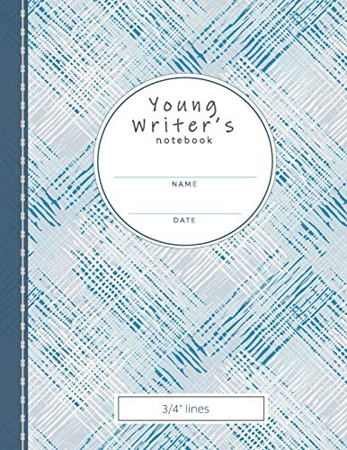 Young Writer's Notebook: 3/4" Lines