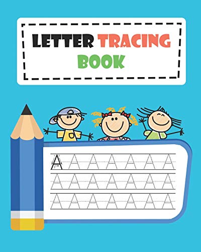 Letter Tracing Book: Learn How To Write Alphabet A To Z Uppercase And Lowercase Letters (Volume 6)