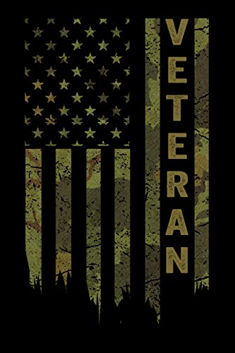 Veteran: 120 Pages Size: 6X9 In, Din A5 With Wide Ruled College Pages. Perfect Gift For Veterans And Everybody Who Loves Usa And For 4Th July