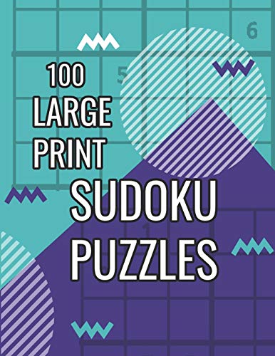 Sudoku Puzzles 100 Large Print: Fun With Numbers, Intermediate Puzzles - 9781074027049