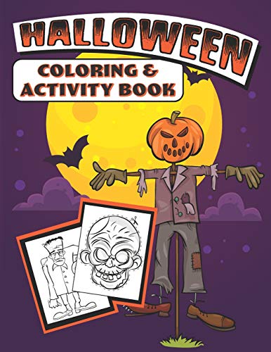 Halloween Coloring & Activity Book - 9781074029371
