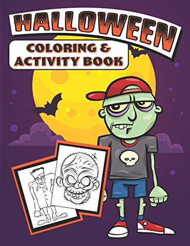 Halloween Coloring & Activity Book - 9781074029470
