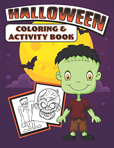 Halloween Coloring & Activity Book - 9781074029500