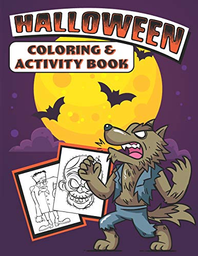 Halloween Coloring & Activity Book - 9781074029517