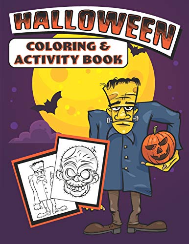 Halloween Coloring & Activity Book - 9781074029548