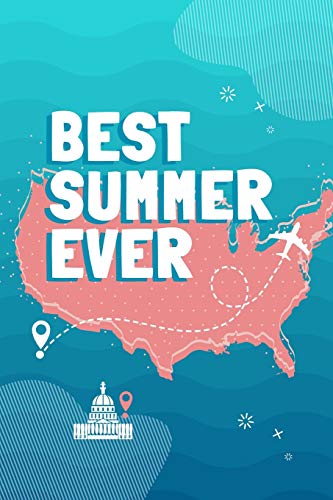 Best Summer Ever: A 120 Pages, 6" X 9" Dot-Grid Travel Diary For Your Trip To Asia
