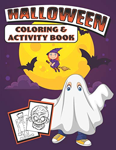 Halloween Coloring & Activity Book - 9781074376611