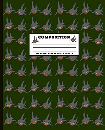 Composition: 100 Pages Wide Ruled 7.5 X 9.25 Inch - 9781074840112