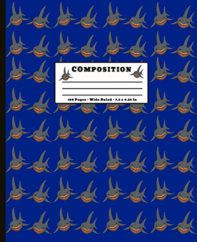 Composition: 100 Pages Wide Ruled 7.5 X 9.25 Inch - 9781074848996