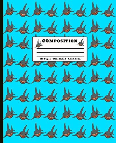 Composition: 100 Pages Wide Ruled 7.5 X 9.25 Inch - 9781074849429