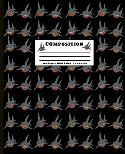 Composition: 100 Pages Wide Ruled 7.5 X 9.25 Inch