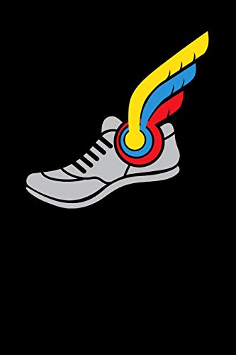 Winged Sneaker: 120 Pages I 6X9 I Karo I Cool Craft Beer, Caffeine & Liquor Gifts