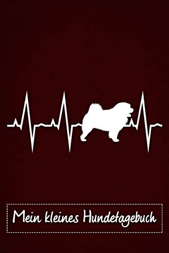 Mein Kleines Hundetagebuch: Tagebuch F?r Chow Chow Hundehalter Und Hundez?chter | Welpenbuch | Welpentagebuch | Training | Hund | Welpen | Rotes Cover, Ca. Din A5 Liniert, 118 Seiten (German Edition)