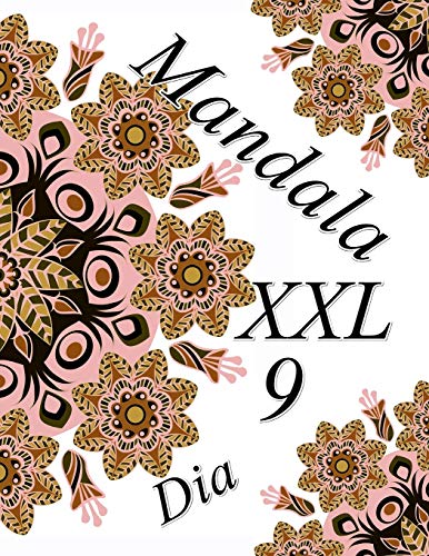 Mandala Dia Xxl 9: Libro Para Colorear Para Adultos (Spanish Edition)