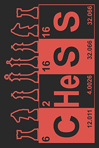 Schach Scorebook: Trainingstagebuch F?r Dein Schachtraining Und Deine Turnierspiele ? F?hre Protokoll, Notiere Jeden Zug Und Deine Ergebnisse ? ?ber ... Chess Periodensystem Rot (German Edition)