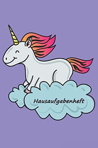 Hausaufgabenheft: F?r Clevere Fliegendes Einhorn Flieder , Zum Eintragen Von Hausaufgaben, Notizen F?r 52 Wochen. Schulplaner, Stundenplan, Schulnoten ... F?r Klassenarbeiten (German Edition)