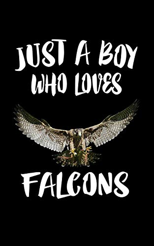 Just A Boy Who Loves Falcons: Animal Nature Collection