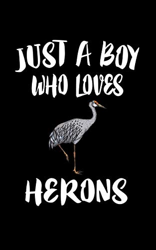 Just A Boy Who Loves Herons: Animal Nature Collection