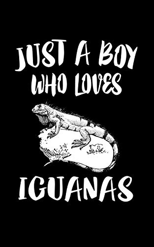 Just A Boy Who Loves Iguanas: Animal Nature Collection - 9781079547771