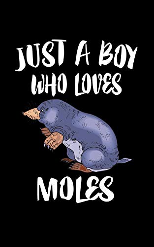 Just A Boy Who Loves Moles: Animal Nature Collection - 9781079895124