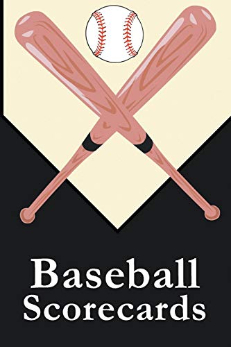 Baseball Scorecards: The Ultimate Baseball And Softball Statistician Record Keeping Scorebook; 95 Pages Of Score Sheets (6" X 9") - 9781080041091