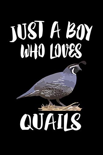 Just A Boy Who Loves Quail: Animal Nature Collection - 9781080142057