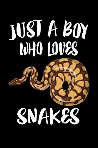 Just A Boy Who Loves Snakes: Animal Nature Collection - 9781080215683