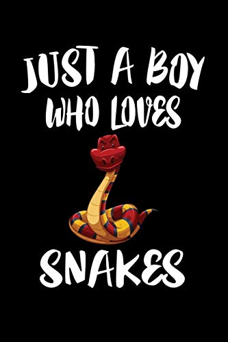 Just A Boy Who Loves Snakes: Animal Nature Collection - 9781080215881