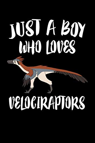 Just A Boy Who Loves Velociraptors: Animal Nature Collection - 9781080220809