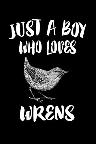 Just A Boy Who Loves Wrens: Animal Nature Collection - 9781080223725